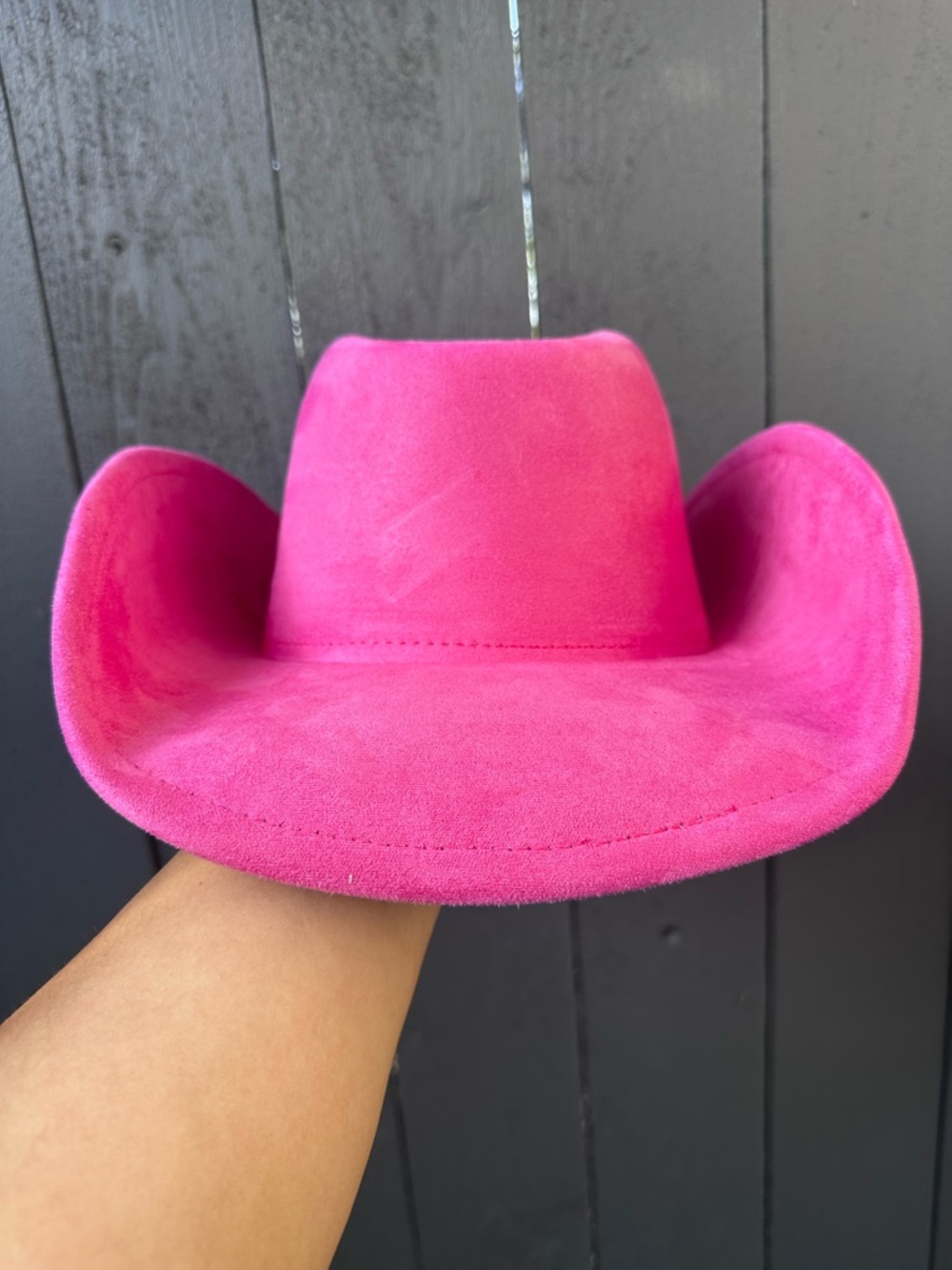 Hot Pink Embellished Rhinestone Star Cowgirl Hat π€ π - Picture 4 of 5